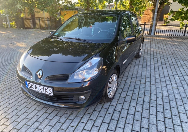 Renault Clio cena 13200 przebieg: 96177, rok produkcji 2009 z Łęczyca małe 56